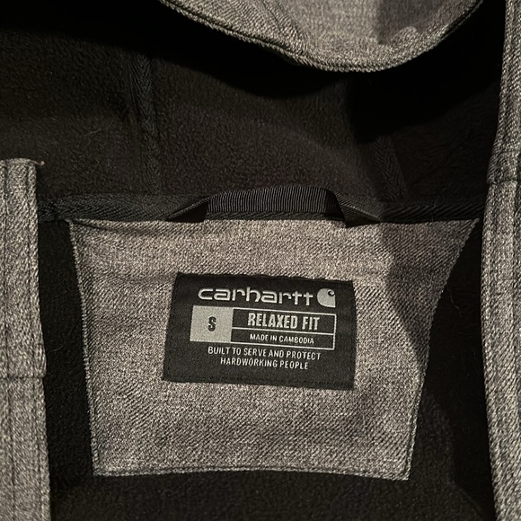 Carhartt waterproof fleece lined jacket - Picture 3 of 4